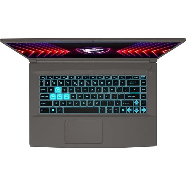 MSI 15.6'' THIN 15 B12VE-1627TR CORE i5 12450H 16GB- 500GB M2 NVME- 6GB RTX4050 FDOS