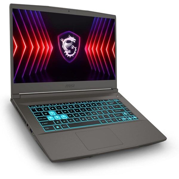 MSI 15.6'' THIN 15 B12VE-1627TR CORE i5 12450H 16GB- 500GB M2 NVME- 6GB RTX4050 FDOS