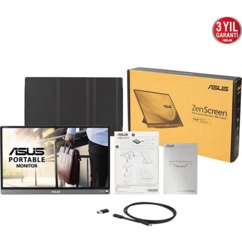 ASUS 15.6'' IPS ZENSCREEN MB16ACE 5MS TYPE-C TAŞINABİLİR MONİTÖR