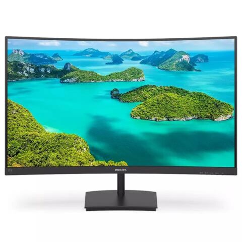 PHILIPS 27'' VA 271E1SCA/00 4MS 75HZ HDMI KAVISLI EV OFİS MONİTÖRÜ 1920X1080