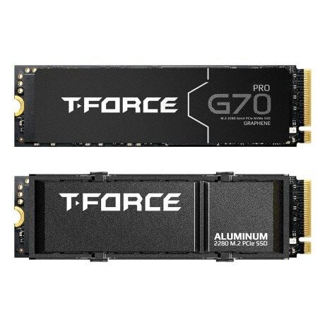 TEAM 4TB T-FORCE G70 PRO TM8FFH004T0C129 7400-6600MB/s M2 NVME GEN4 DİSK SOĞUTUCULU