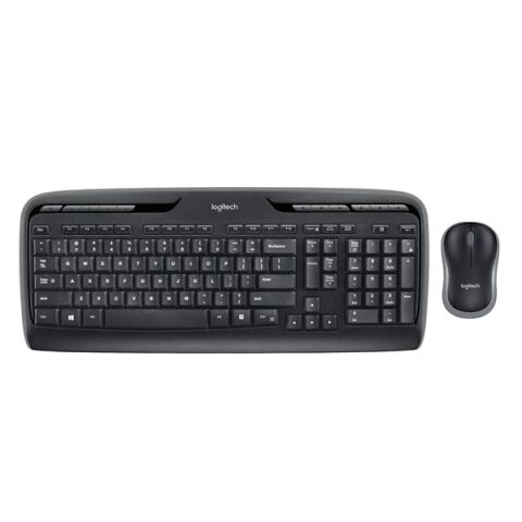LOGITECH MK330 Kablosuz Q Trk Siyah Multimedya Klavye - Mouse Set Set 920-003988