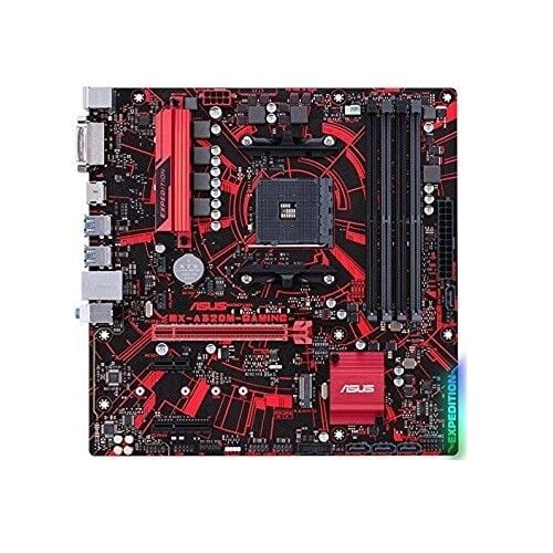 ASUS EX-A320M A320 DDR4 M2 PCIe NVME HDMI DVI PCIe 16X v3.0 AM4 mATX