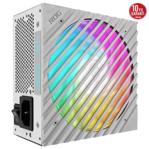 ASUS 850W 80+ PLATINUM ROG LOKI SFX-L PCIE 5.0 TAM MODÜLER POWER SUPPLY (BEYAZ)