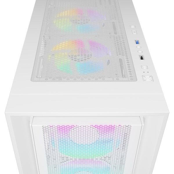 RAMPAGE 750W 80+ BRONZE VOYAGER 4-RGB FANLI GAMING MID-TOWER PC KASASI BEYAZ