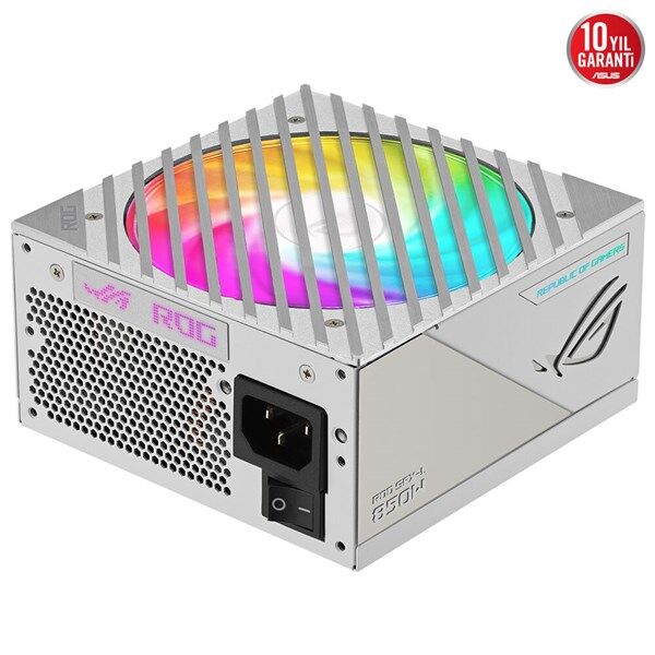 ASUS 850W 80+ PLATINUM ROG LOKI SFX-L PCIE 5.0 TAM MODÜLER POWER SUPPLY (BEYAZ)