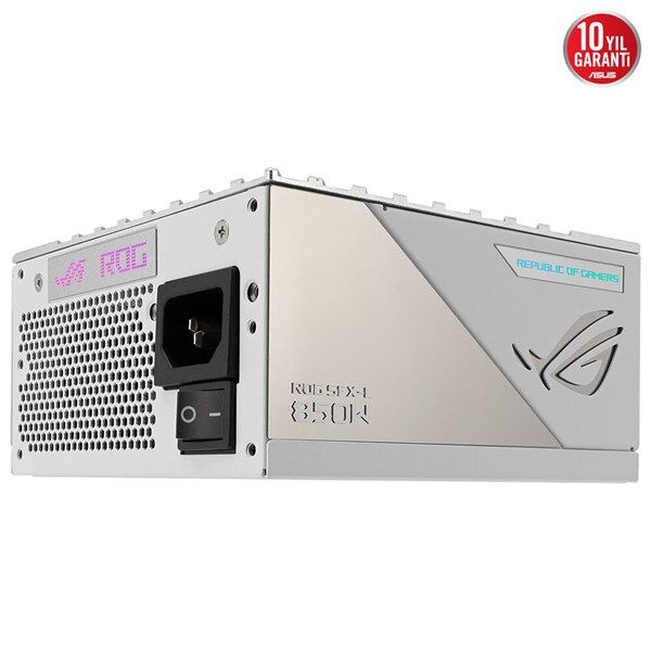 ASUS 850W 80+ PLATINUM ROG LOKI SFX-L PCIE 5.0 TAM MODÜLER POWER SUPPLY (BEYAZ)