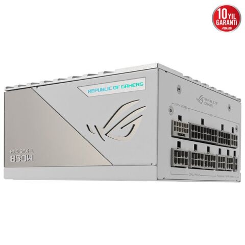 ASUS 850W 80+ PLATINUM ROG LOKI SFX-L PCIE 5.0 TAM MODÜLER POWER SUPPLY (BEYAZ)