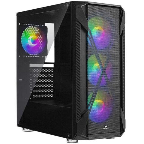GAMEBOOSTER 650W 80+ BRONZE GB-GH018BB GAMING MID-TOWER PC KASASI