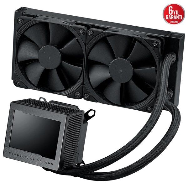 ASUS 240MM ROG RYUJIN III 240 OLED 3.5'' LCD EKRANLI NOCTUA FANLI SIVI SOĞUTMALI İŞLEMCİ FANI