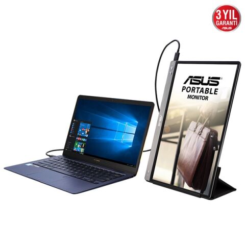 ASUS 14'' IPS MB14AC 5MS 60Hz TYPE-C EV Ofis Tipi Monitör (1920 X 1080)