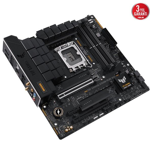 ASUS TUF B760M-PLUS GAMING WIFI-6E DDR5 HDMI-DP PCIE 4.0 1700p mATX