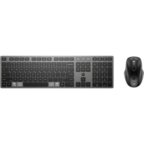 HP 720 9T5A9AA Çoklu Cihaz Bağlantılı Şarj Edilebilir Kablosuz Klavye Mouse Set