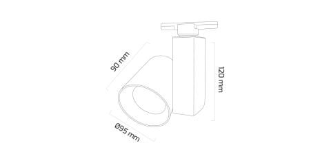 Goya Gy 3618 36W LED Ray Spot Armatür