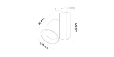 Goya Gy 3618 36W LED Ray Spot Armatür