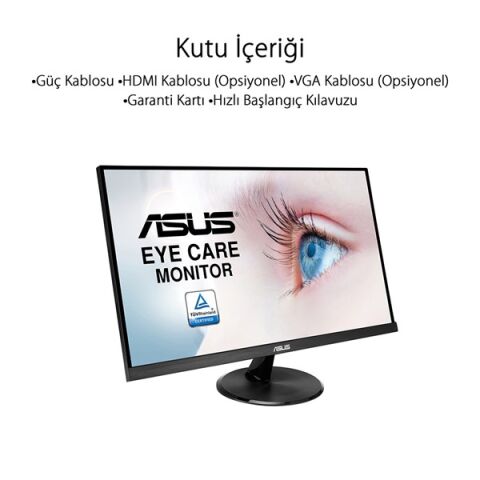 ASUS 27'' IPS VP279HE 1MS 75Hz HDMI EV Ofis Tipi Monitör (1920 X 1080)