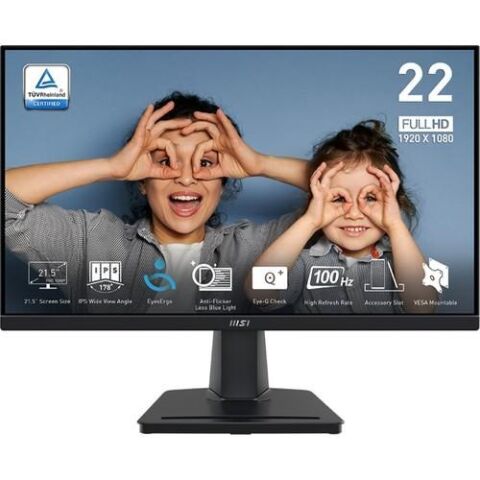 MSI 21.5'' IPS PRO MP225 1MS 100HZ HDMI EV OFİS MONİTÖRÜ