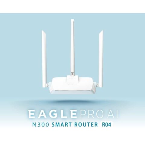 <![CDATA[D-LINK R04 N300 2.4ghz Mesafe Genişletici EV Ofis Tipi Router Yapay Zeka Destekli ]]>