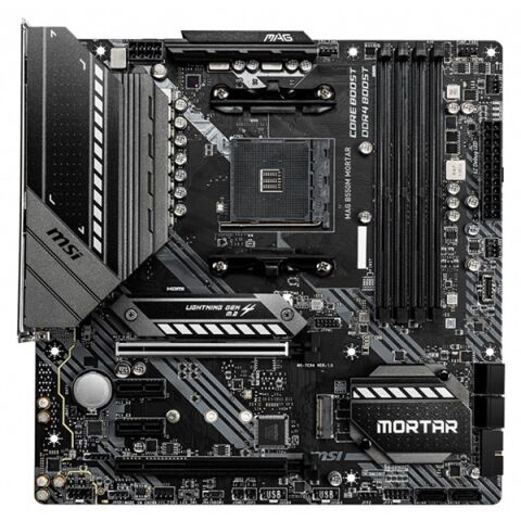 MSI MAG B550M MORTAR DDR4 M2 PCIe NVME HDMI DP PCIe 16X v4.0 AM4 mATX