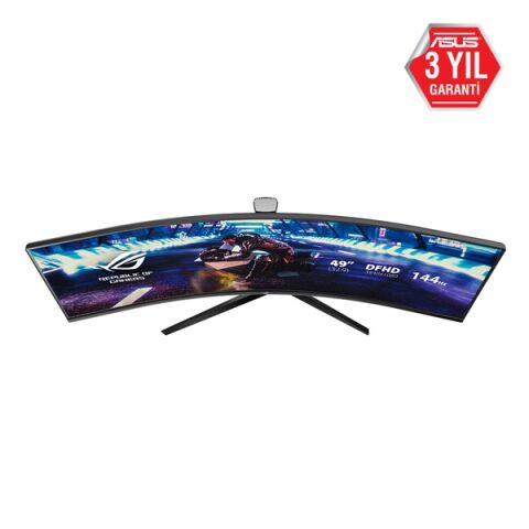 ASUS 49'' VA ROG STRIX XG49VQ 4MS 144Hz HDMI-DP Kavisli Gaming Monitör (3840 X 1080)
