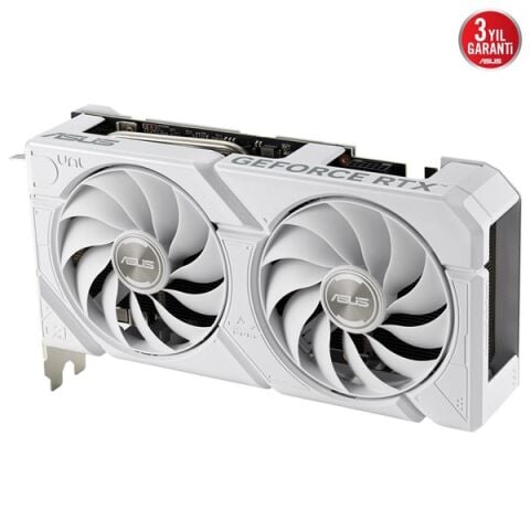 ASUS 12GB RTX4070 SUPER DUAL RTX4070S-012G-EVO-WHITE GDDR6X HDMI-DP PCIE 4.0 BEYAZ