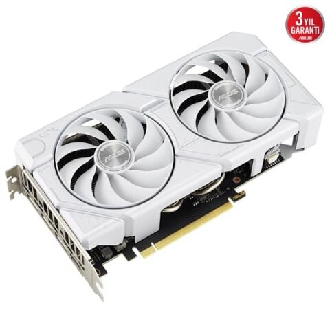 ASUS 12GB RTX4070 SUPER DUAL RTX4070S-012G-EVO-WHITE GDDR6X HDMI-DP PCIE 4.0 BEYAZ