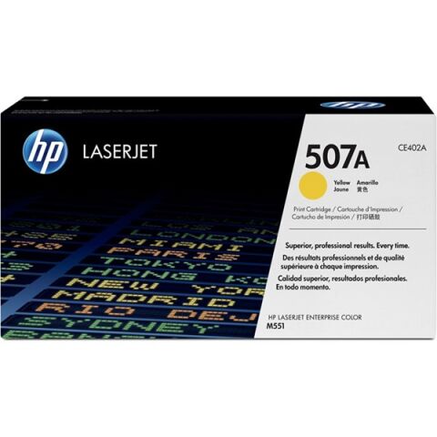 <![CDATA[Hp Ce402a (507A) Sarı Toner 6.000 Sayfa]]>