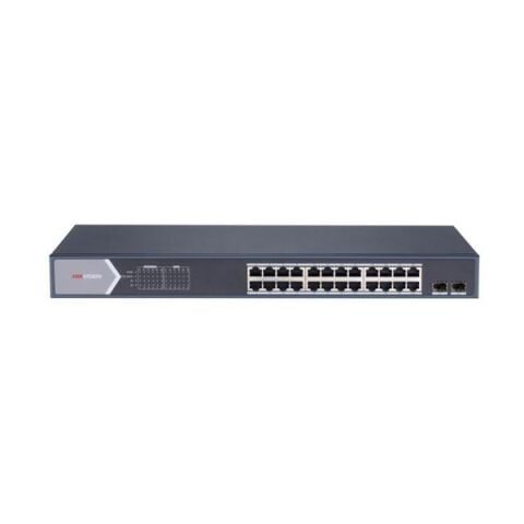 HIKVISION 24port 370w FULL PoE DS-3E1526P-SI GIGABIT 2X SFP Akıllı Yönetilebilir Switch Rack Mount