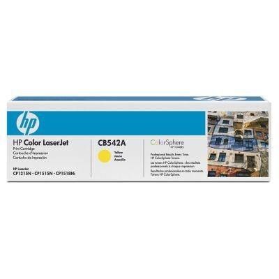 <![CDATA[Hp Cb542a (125A) Sarı Toner 1.400 Sayfa]]>