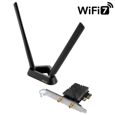 <![CDATA[ASUS PCE-BE92BT WIFI-7 PCIE KABLOSUZ AĞ ADAPTORÜ]]>