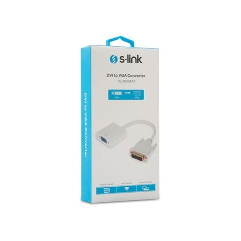 S-link SL-DVGA10 DVI-D to VGA Active Konnektör
