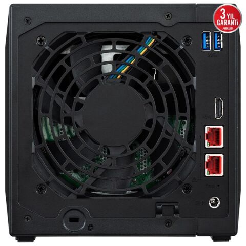 ASUSTOR AS5404T-4GB CELERON N5105-4GB RAM-2-diskli Nas Sunucu (Disksiz)