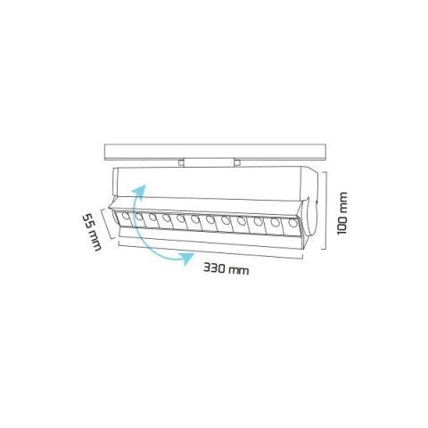 Goya Gy 3655-20 20 Watt Ray Spot Armatür