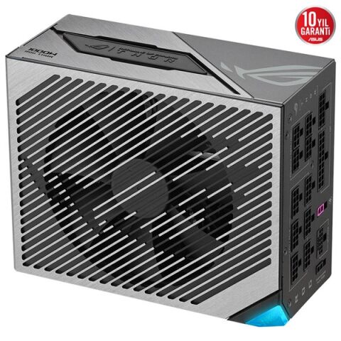 ASUS 1000W 80+ PLATINUM ROG THOR 1000P2-GAMING 13.5cm Fanlı Tam Modüler Power Supply Japon Kapasitör