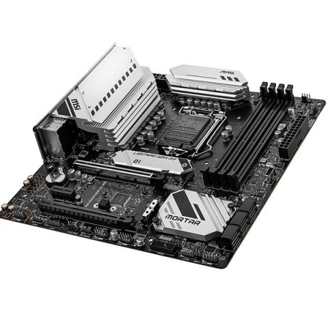 MSI MAG B560M MORTAR WIFI DDR4 M2 PCIe NVME HDMI DP PCIe 16X v4.0 1200p v2 mATX