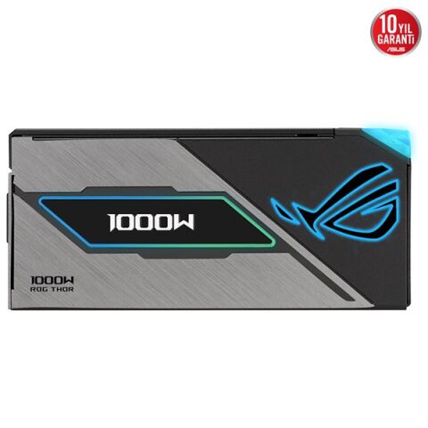 ASUS 1000W 80+ PLATINUM ROG THOR 1000P2-GAMING 13.5cm Fanlı Tam Modüler Power Supply Japon Kapasitör