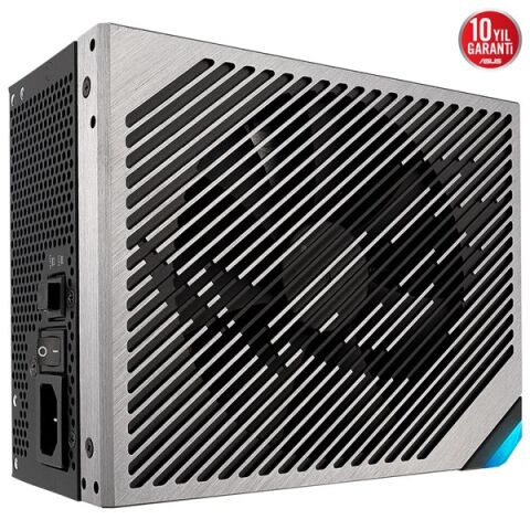 ASUS 1000W 80+ PLATINUM ROG THOR 1000P2-GAMING 13.5cm Fanlı Tam Modüler Power Supply Japon Kapasitör