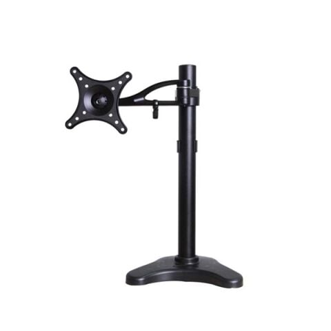 EVEREST 10/24'' MS-210 Hareketli Siyah 1 kollu Masaüstü Monitör Standı