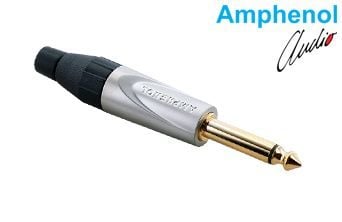 Amphenol TM2P-AU 6.3mm Mono Male Jack