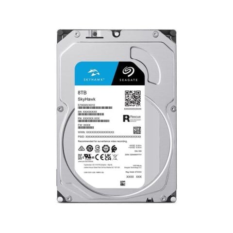 SEAGATE 3.5'' 8TB SKYHAWK ST8000VX010 7200 RPM 256MB SATA-3 Güvenlik Diski