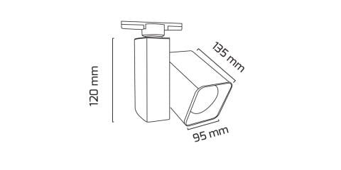 Goya Gy 3632 36W LED Ray Spot Armatür