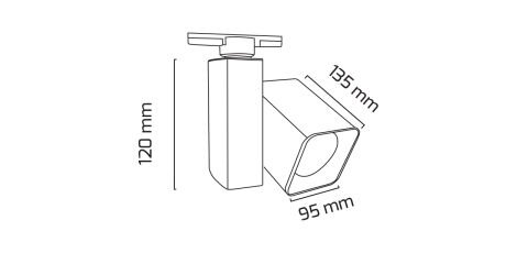 Goya Gy 3632 36W LED Ray Spot Armatür