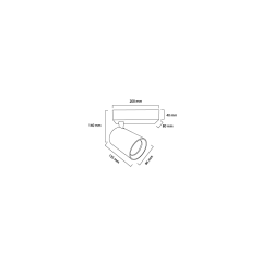 Goya Gy 3632 36 Watt Ray Spot Armatür