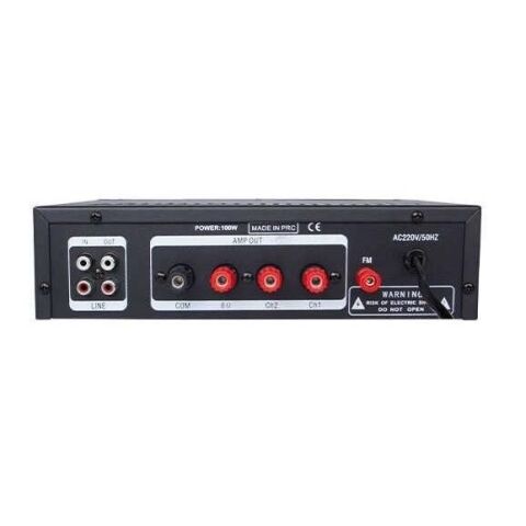 <![CDATA[WESTA WM-605FM 100W 2-bölgeli Radyolu 100W/100V Mixer Amfi	]]>