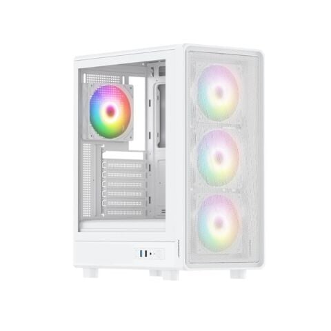 POWERBOOST 650W 80+ BRONZE GAMING MID-TOWER PC KASASI BEYAZ