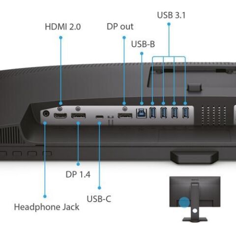 BENQ 27'' IPS PD2705Q 5MS 60HZ HDMI-DP USBC PIVOT GRAFİK TASARIM MONİTÖRÜ 2560X1440