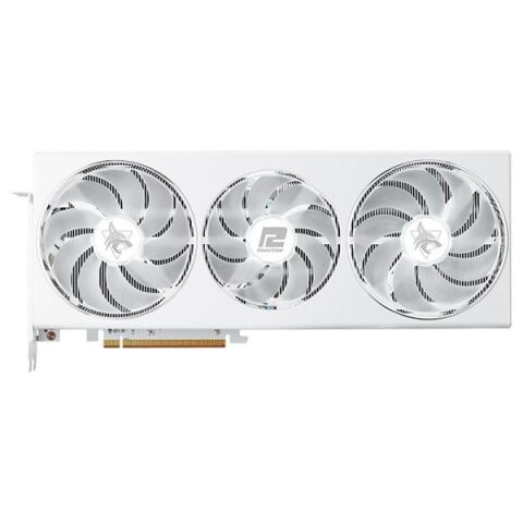 POWERCOLOR 16GB  HELLHOUND SPECTRAL WHITE RX7800XT 16G-L/OC GDDR6 PCIE 4.0