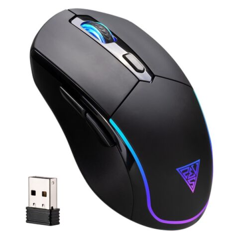 GAMDIAS HADES M2, RGB Aydınlatma, Kablosuz, 7 Tuşlu, Gaming Mouse, 4800DPI, Siyah