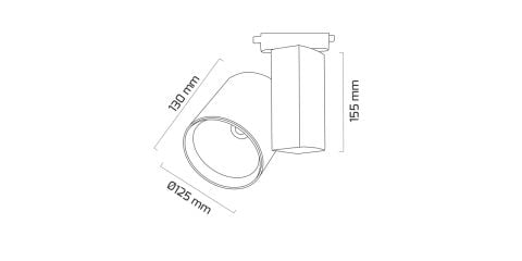Goya Gy 3625-42 36W LED Ray Spot Armatür