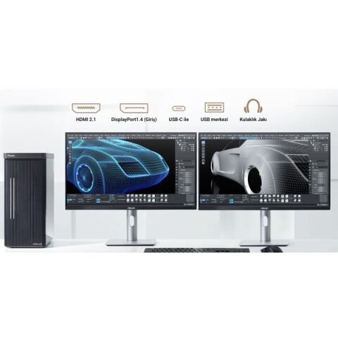ASUS 27'' IPS PROART PA27JCV 5K 5MS 60HZ DP HDM USB C 5120X2880 PIVOT MONITÖR